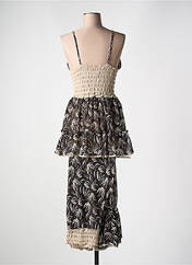 Pyjama marron MARJOLAINE pour femme seconde vue