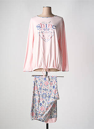 Pyjama rose MASSANA pour femme