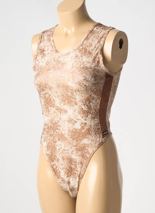 Body lingerie marron MANSTORE pour femme
