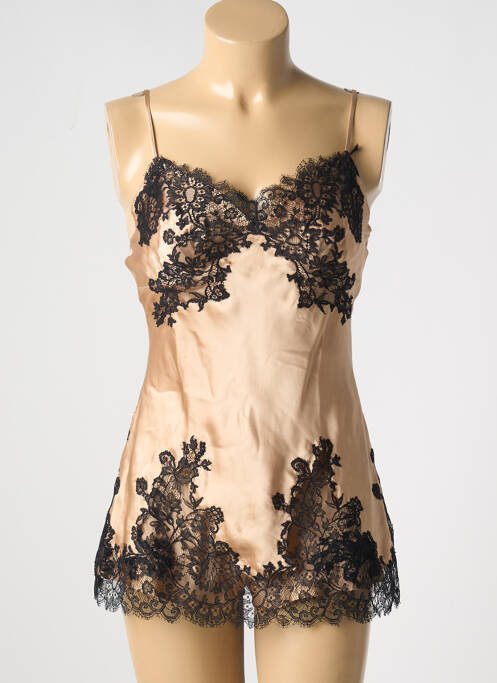 Pyjama beige MARJOLAINE pour femme