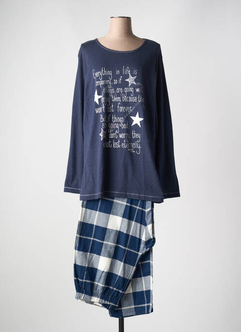 Pyjama bleu MASSANA pour femme