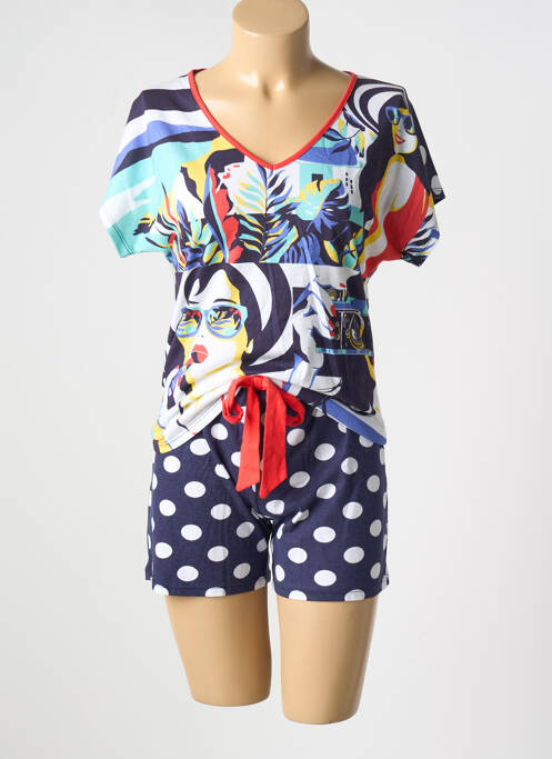 Pyjama bleu MASSANA pour femme