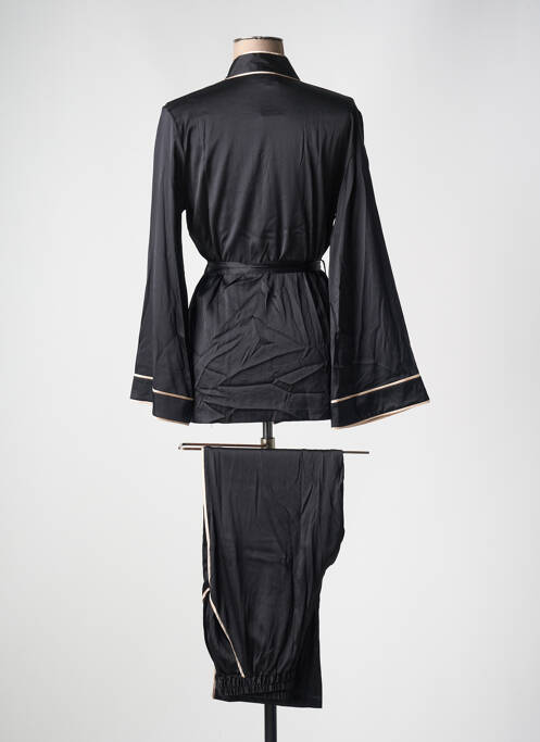 Pyjama noir MARJOLAINE femme