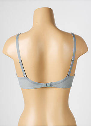 Soutien-gorge effet matière satinée haut soutien-gorge emboitant gris SIMONE PERELE femme