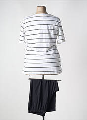 Pyjama blanc MASSANA pour femme seconde vue