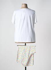 Pyjama blanc REGENCE pour femme seconde vue