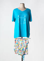 Pyjama bleu MASSANA pour femme seconde vue