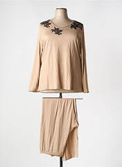 Pyjama marron REGENCE pour femme seconde vue