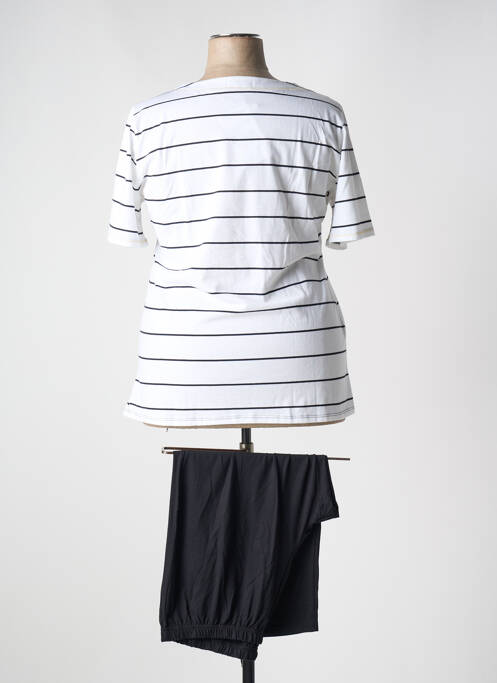 Pyjama blanc MASSANA pour femme