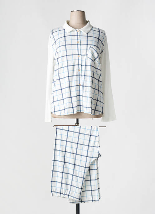 Pyjama blanc REGENCE pour femme