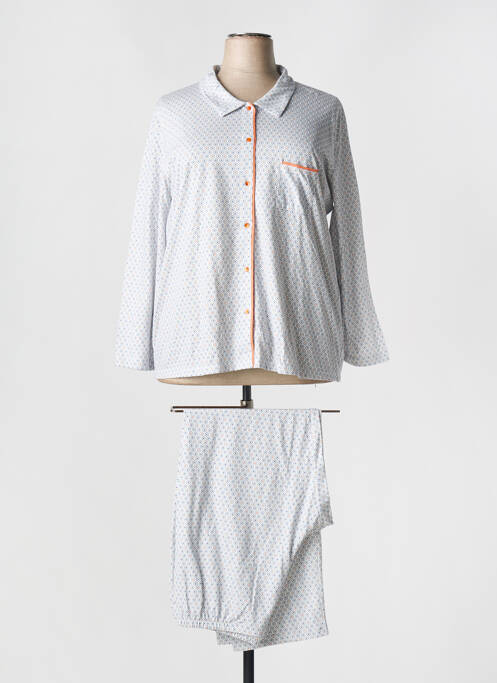 Pyjama blanc REGENCE pour femme