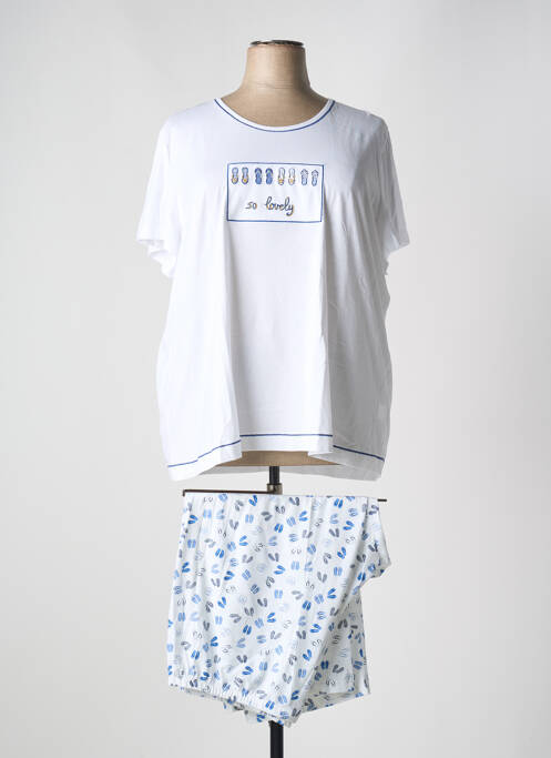 Pyjama blanc REGENCE pour femme
