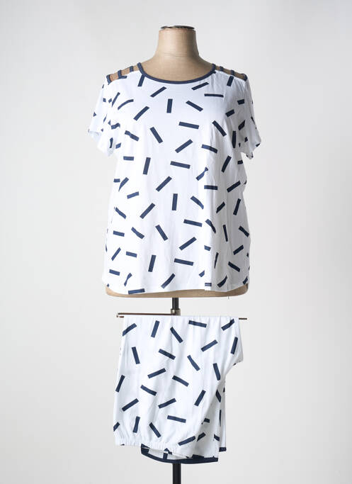 Pyjama blanc REGENCE pour femme