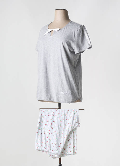 Pyjama gris REGENCE pour femme