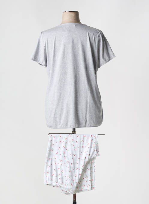 Pyjama gris REGENCE pour femme