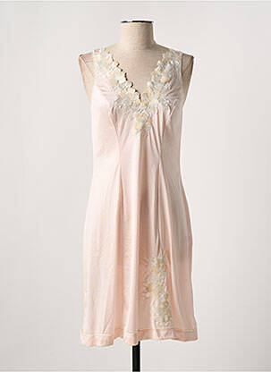 Jupon /fond de robe stretch rose MARJOLAINE femme