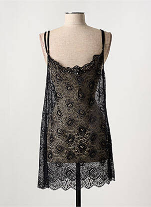 Nuisette/combinette stretch noir ARTIMAGLIA femme