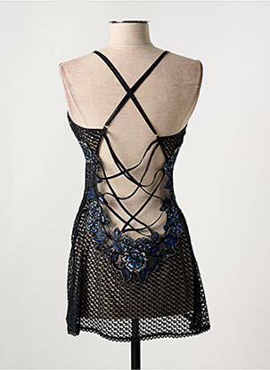 Top/caraco stretch noir MARJOLAINE femme