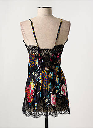 Nuisette/combinette stretch noir MARJOLAINE femme