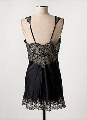 Nuisette/combinette stretch noir MARJOLAINE femme