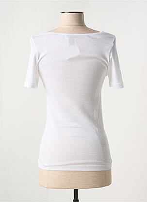 Top/caraco tissage jersey blanc MADIVA femme
