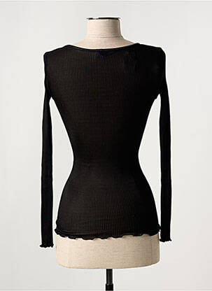 Top/caraco stretch noir ARTIMAGLIA femme