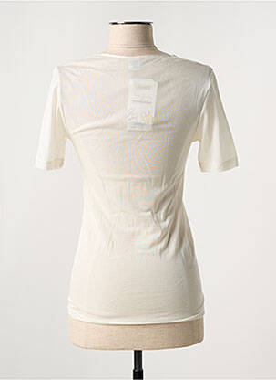 Top/caraco tissage jersey beige OSCALITO femme