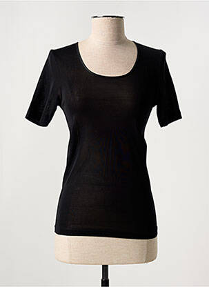 Top/caraco tissage jersey noir OSCALITO femme
