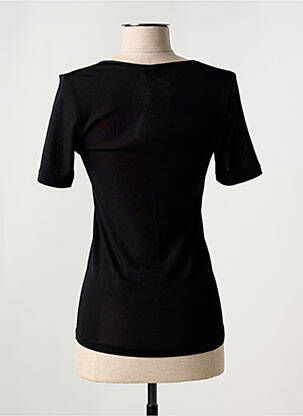 Top/caraco tissage jersey noir OSCALITO femme