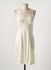 Jupon /Fond de robe beige MARJOLAINE pour femme seconde vue