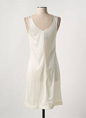 Jupon /Fond de robe beige MARJOLAINE pour femme seconde vue