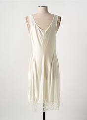 Jupon /Fond de robe beige MARJOLAINE pour femme seconde vue