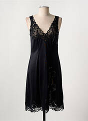 Jupon /Fond de robe noir MARJOLAINE pour femme seconde vue