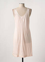 Jupon /Fond de robe rose MARJOLAINE pour femme seconde vue