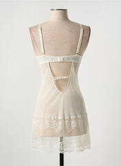 Nuisette/combinette beige MILLESIA pour femme seconde vue