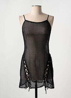 Nuisette Combinette Marjolaine Soie Taille 40 Couleur Colza/noir - Neuf Avec étiquettes