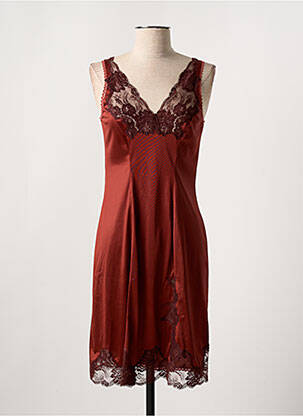 Nuisette/combinette orange MARJOLAINE pour femme