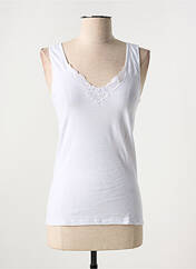Top/Caraco blanc AVET pour femme seconde vue