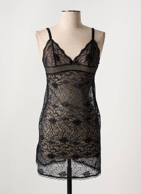 Nuisette/combinette légère et transparente noir CHANTELLE femme