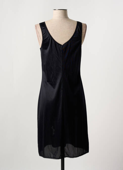 Jupon /Fond de robe noir MARJOLAINE pour femme