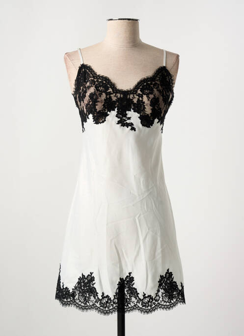 Nuisette/combinette blanc MARJOLAINE pour femme