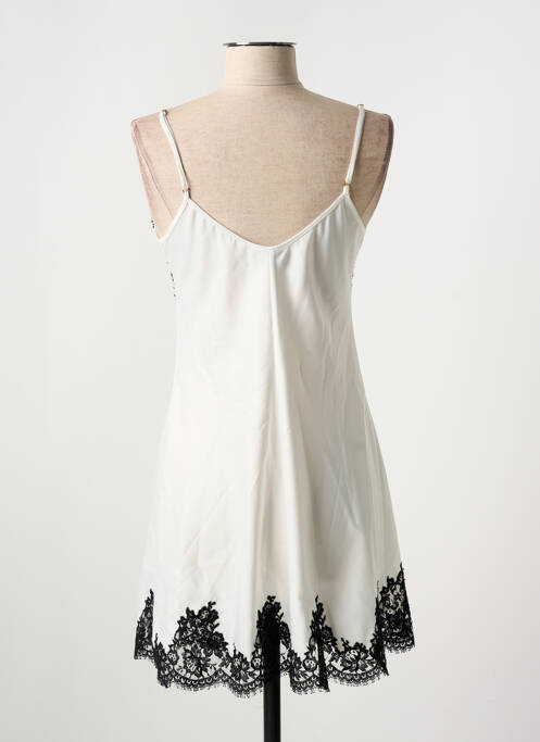 Nuisette/combinette blanc MARJOLAINE pour femme