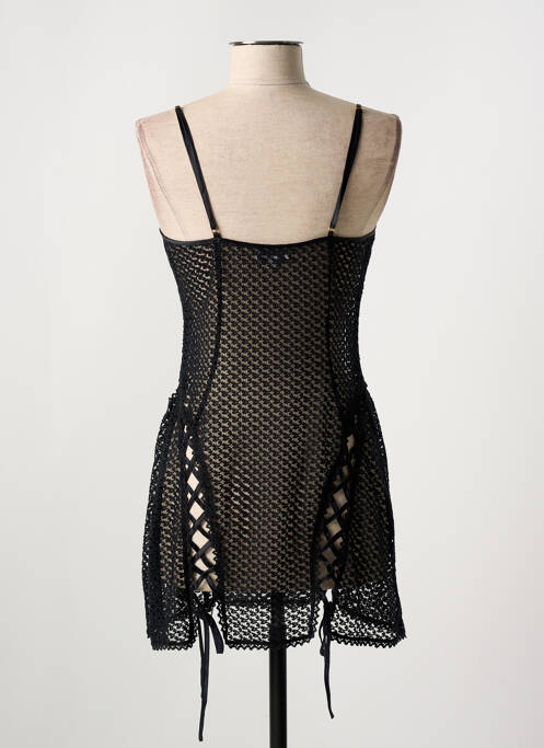 Nuisette/combinette noir MARJOLAINE pour femme