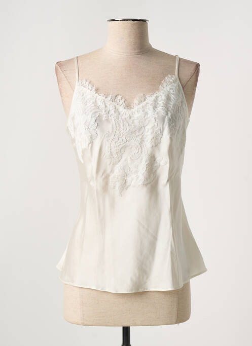 Top/Caraco beige MARJOLAINE pour femme