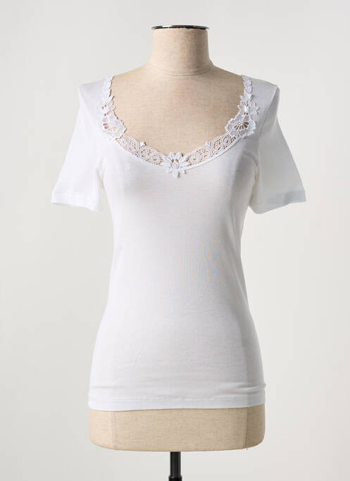 Top/Caraco blanc MADIVA pour femme