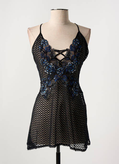 Top/Caraco noir MARJOLAINE pour femme