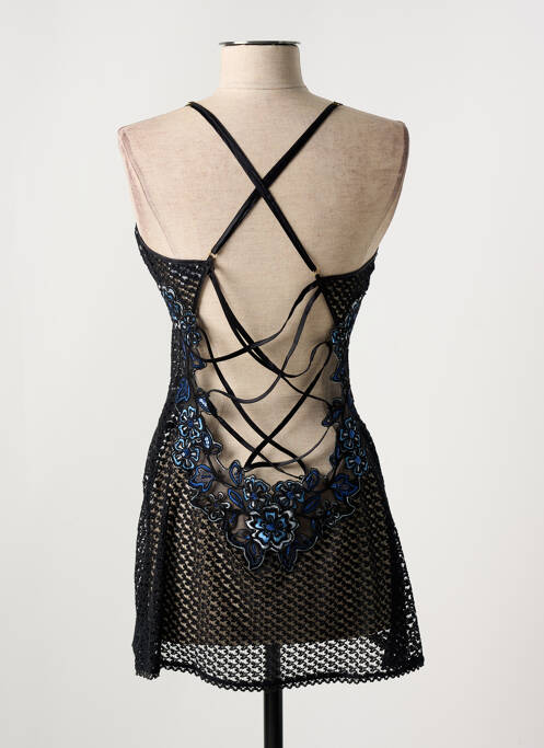 Top/Caraco noir MARJOLAINE pour femme