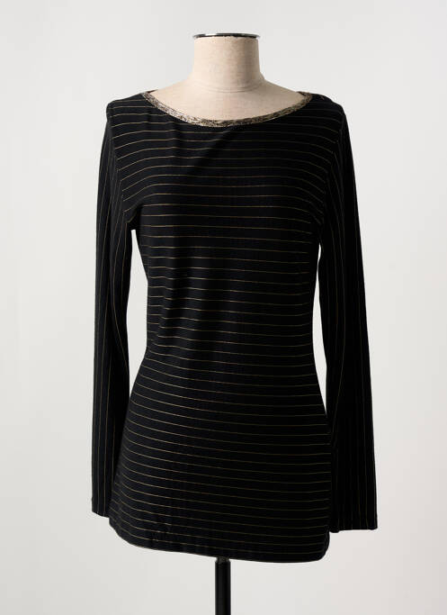 Top/Caraco noir PIERRE MANTOUX pour femme