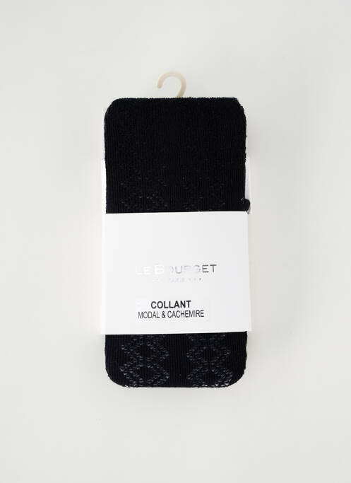 Collants noir LE BOURGET pour femme