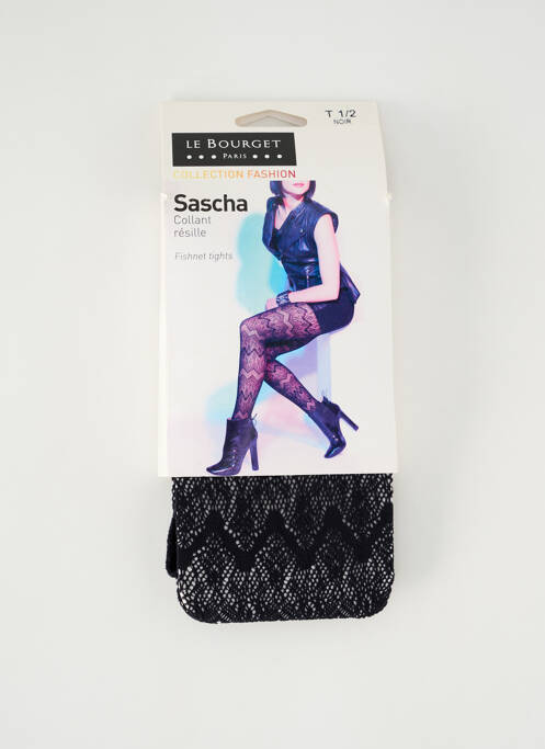 Collants noir LE BOURGET pour femme